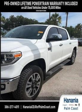 Super White 2018 Toyota Tundra 1794