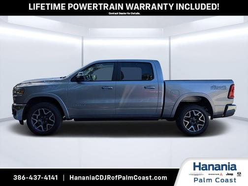 Billet Silver Metallic Clearcoat 2026 RAM 1500 Laramie