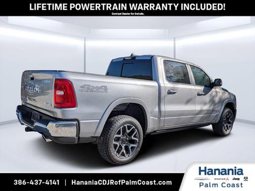 Billet Silver Metallic Clearcoat 2026 RAM 1500 Laramie