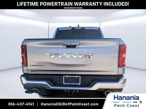 Billet Silver Metallic Clearcoat 2026 RAM 1500 Laramie