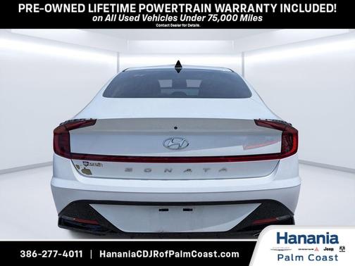 Quartz White 2020 Hyundai SONATA SEL