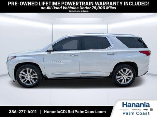 Iridescent Pearl Tricoat 2018 Chevrolet Traverse High Country