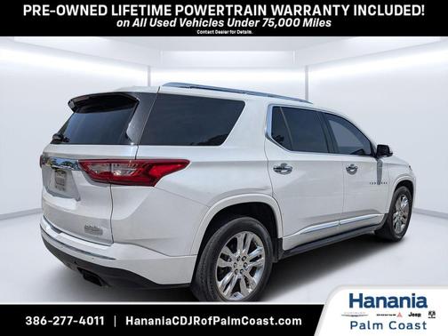 Iridescent Pearl Tricoat 2018 Chevrolet Traverse High Country