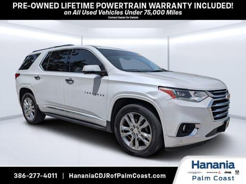 Iridescent Pearl Tricoat 2018 Chevrolet Traverse High Country