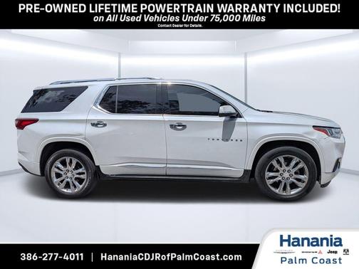Iridescent Pearl Tricoat 2018 Chevrolet Traverse High Country