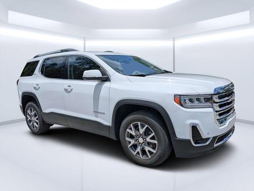 Summit White 2023 GMC Acadia SLT