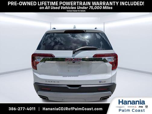 Summit White 2023 GMC Acadia SLT