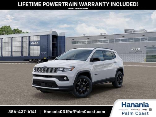 Bright White Clearcoat 2026 Jeep Compass Latitude