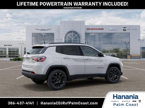 Bright White Clearcoat 2026 Jeep Compass Latitude