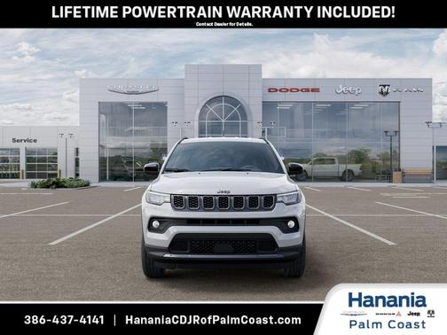 Bright White Clearcoat 2026 Jeep Compass Latitude