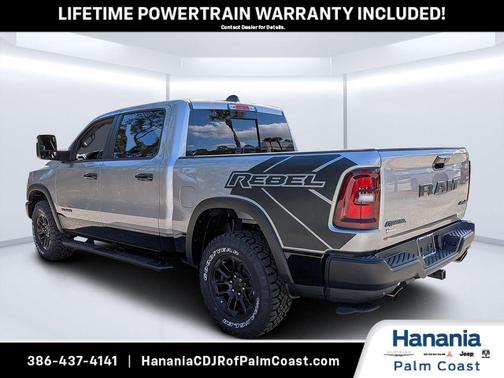 Billet Silver Metallic Clearcoat 2026 RAM 1500 Rebel