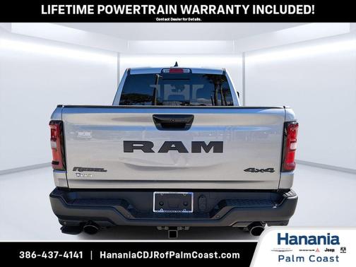 Billet Silver Metallic Clearcoat 2026 RAM 1500 Rebel