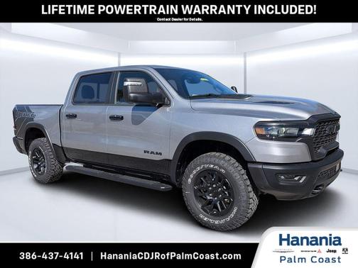 Billet Silver Metallic Clearcoat 2026 RAM 1500 Rebel