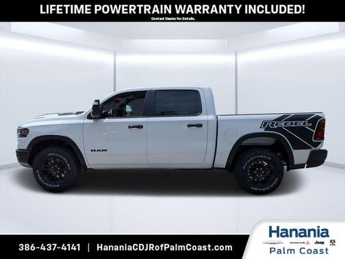 Bright White Clearcoat 2026 RAM 1500 Rebel