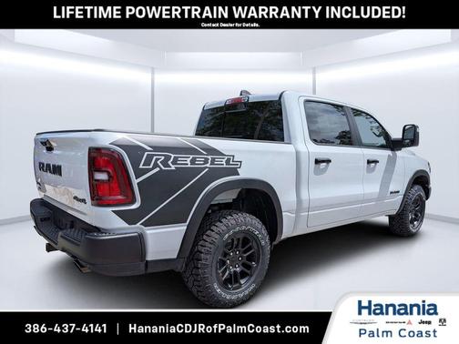 Bright White Clearcoat 2026 RAM 1500 Rebel