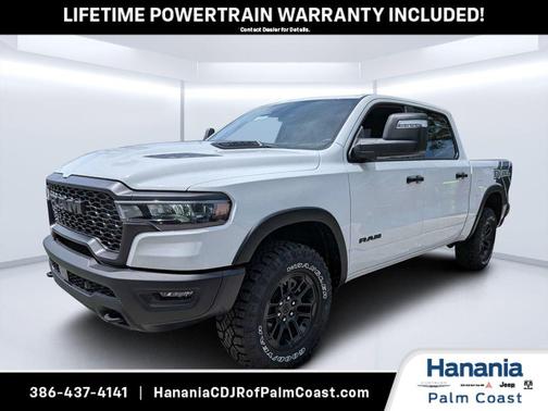 Bright White Clearcoat 2026 RAM 1500 Rebel