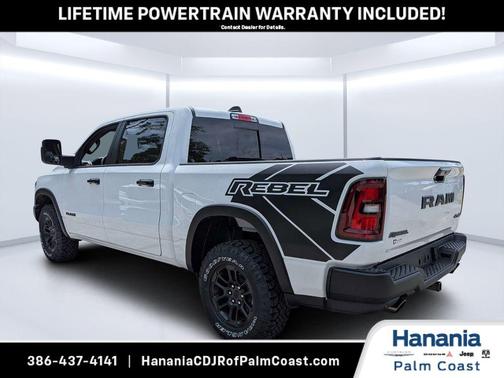 Bright White Clearcoat 2026 RAM 1500 Rebel