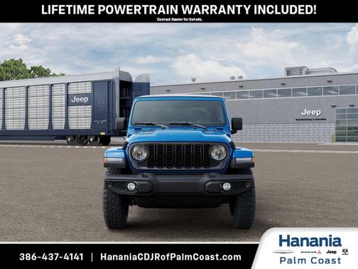 Hydro Blue Pearlcoat 2026 Jeep Gladiator Sport