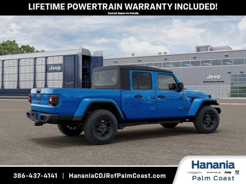 Hydro Blue Pearlcoat 2026 Jeep Gladiator Sport