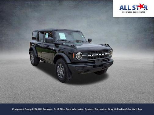 Shadow Black 2025 Ford Bronco Big Bend