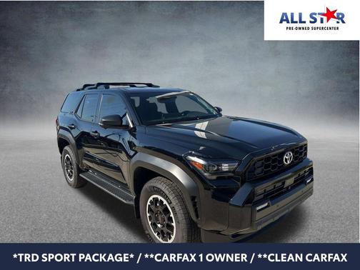 Black 2025 Toyota 4Runner TRD Off Road Premium