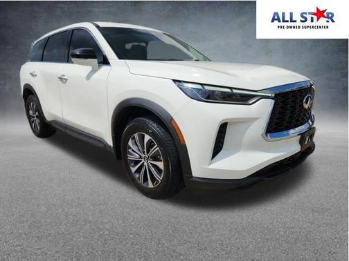 Glacier White 2023 INFINITI QX60 Pure