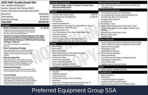 2023 GMC Acadia Denali