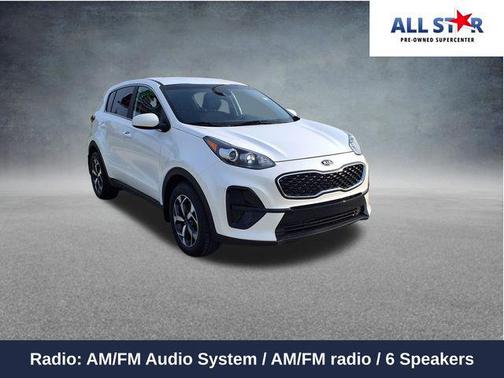 Snow White Pearl 2021 Kia Sportage LX