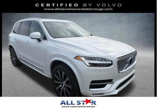 Crystal White Metallic 2024 Volvo XC90 B5 Core Bright Theme
