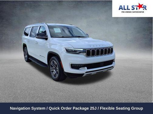 Bright White Clearcoat 2024 Jeep Wagoneer L Series II 4x2