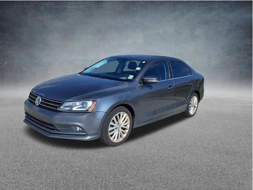 Platinum Gray Metallic 2016 Volkswagen Jetta 1.8T SEL
