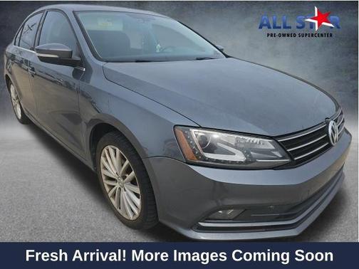 Platinum Gray Metallic 2016 Volkswagen Jetta 1.8T SEL
