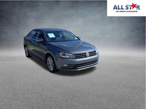 Platinum Gray Metallic 2016 Volkswagen Jetta 1.8T SEL