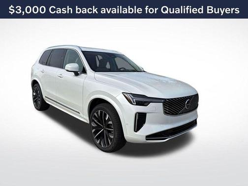 2026 Volvo XC90 Ultra, B6 AWD Gas (mild hybrid), Gasoline, Bright, 7 Seats