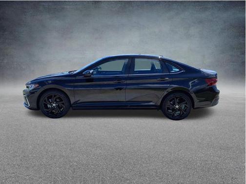 Deep Black Pearl 2025 Volkswagen Jetta 1.5T SE