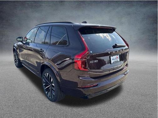 Mulberry Red Metallic 2026 Volvo XC90 Ultra Dark Theme, B6 AWD Gas (mild hybrid), Gasoline, 7 Seats