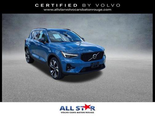 Fjord Blue Metallic 2023 Volvo XC40 B5 Ultimate Dark Theme