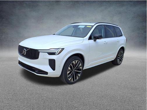Crystal White Pearl 2026 Volvo XC90 Ultra Dark Theme, B6 AWD Gas (mild hybrid), Gasoline, 7 Seats