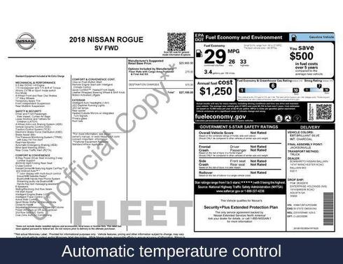 2018 Nissan Rogue SV