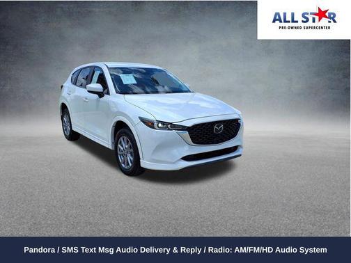 Rhodium White Metallic 2024 Mazda CX-5 2.5 S Select Package