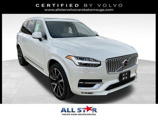 Crystal White Metallic 2023 Volvo XC90 B6 Plus 7-Seater