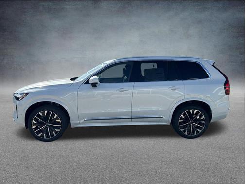 Crystal White Pearl 2026 Volvo XC90 Plus, B5 AWD Gas (mild hybrid), Gasoline, Bright, 7 Seats
