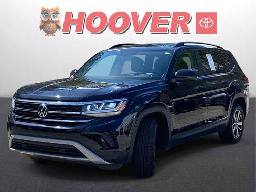 Deep Black Pearl 2023 Volkswagen Atlas 2.0T SE