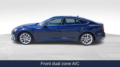 Navarra Blue Metallic 2024 Audi A5 Sportback 45 S Line Premium Plus