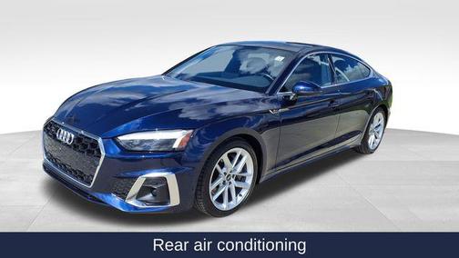 Navarra Blue Metallic 2024 Audi A5 Sportback 45 S Line Premium Plus