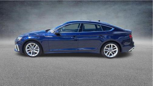 Navarra Blue Metallic 2024 Audi A5 Sportback 45 S Line Premium Plus