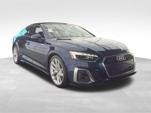 Navarra Blue Metallic 2024 Audi A5 Sportback 45 S Line Premium Plus