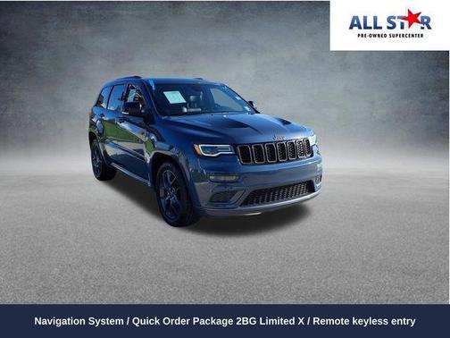 Slate Blue Pearlcoat 2020 Jeep Grand Cherokee Limited X