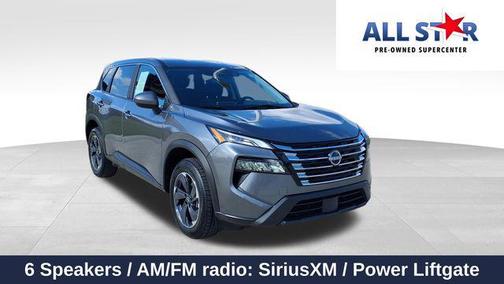 Gun Metallic 2025 Nissan Rogue SV