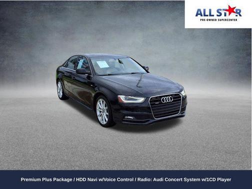Black Metallic 2015 Audi A4 2.0T Premium Plus